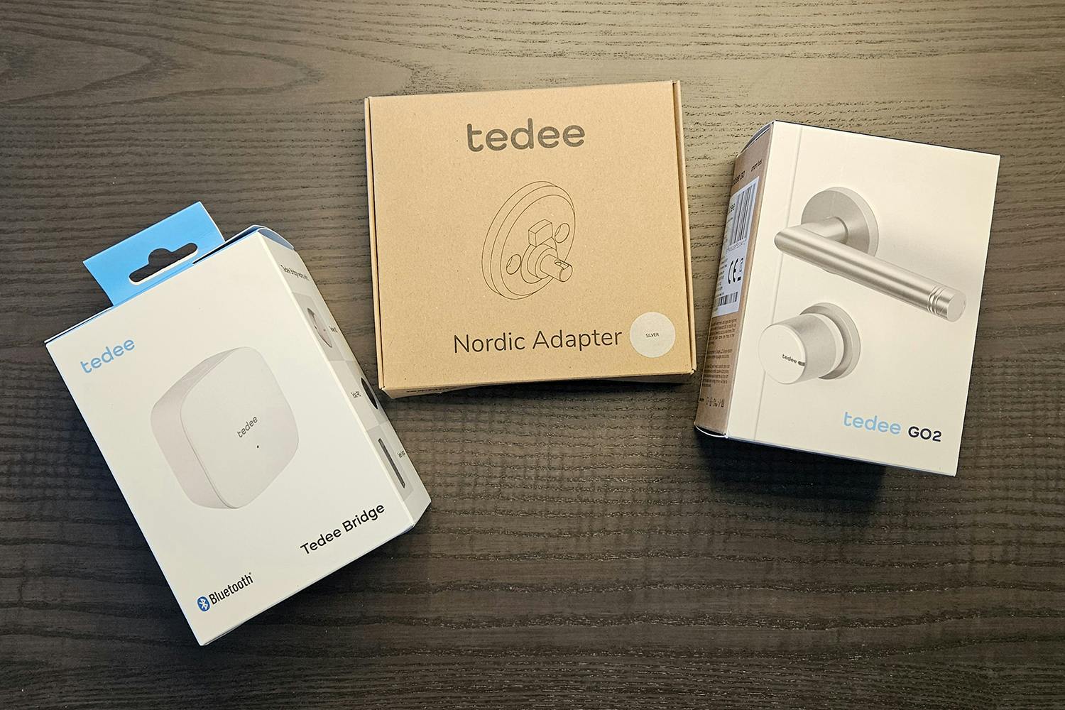 Tedee Go 2 Tedee Bridge Tedee Nordic Adapter Tedee Go 2 Tedee Bridge Tedee Nordic Adapter